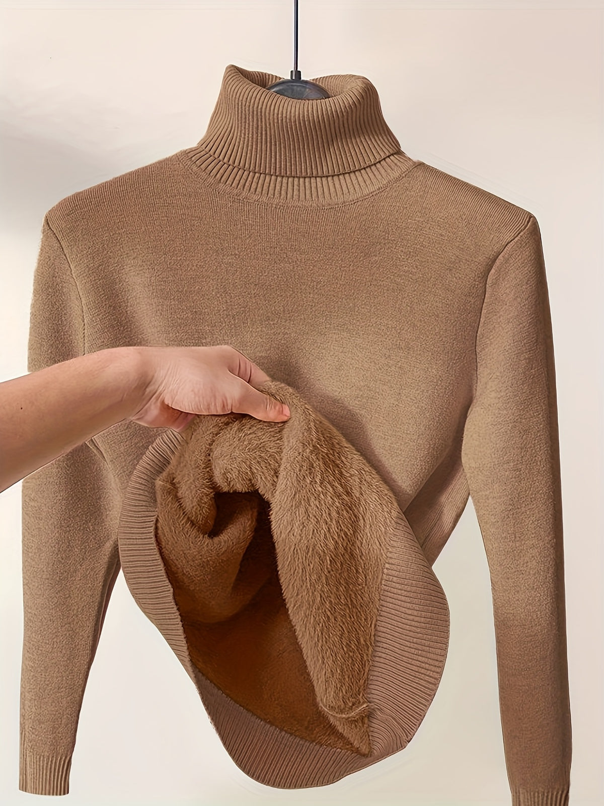 MOREAU LYON | PULL TUNIQUE COL HAUT POUR FEMMES