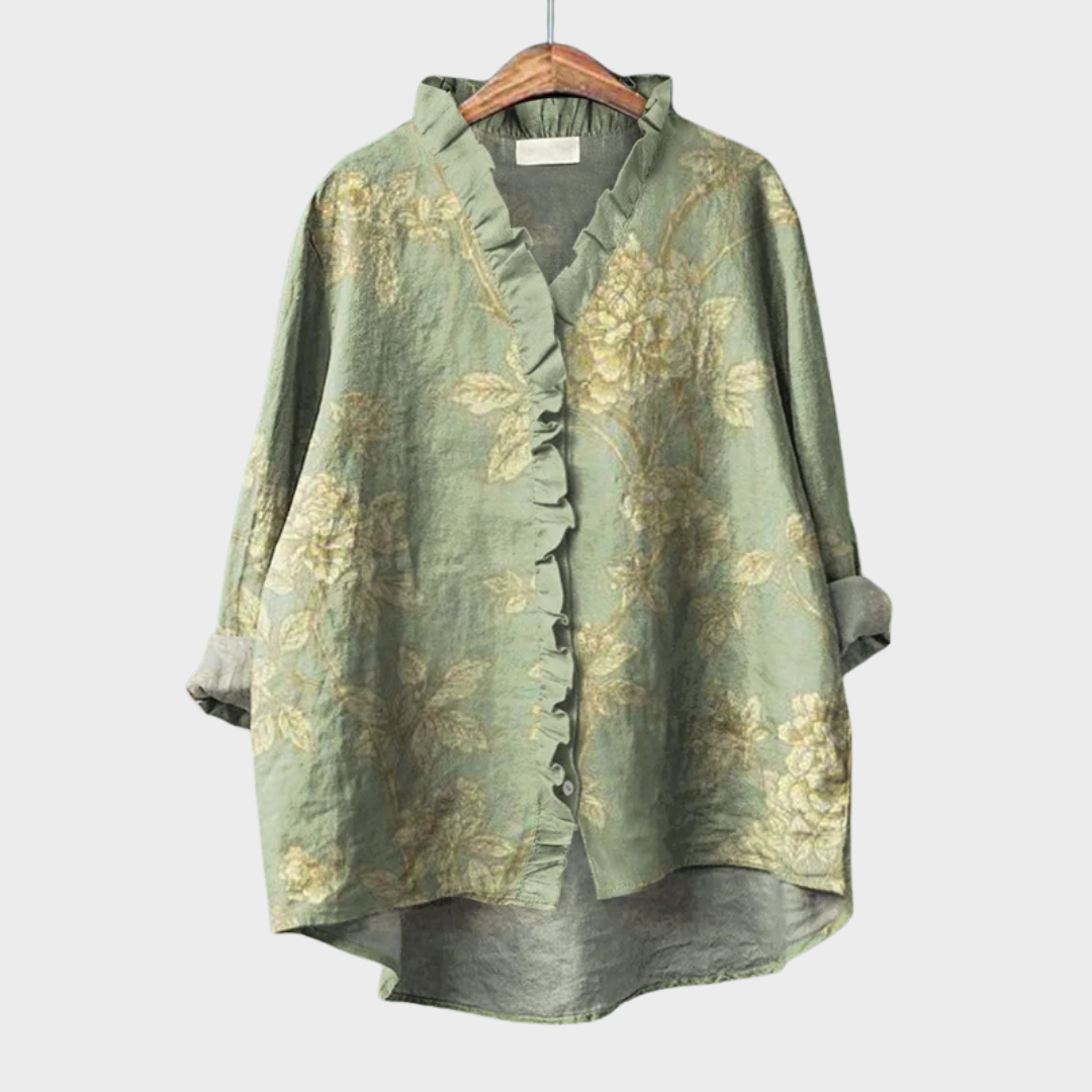 MOREAU LYON | BLOUSE FLORALE ÉLÉGANTE POUR FEMMES