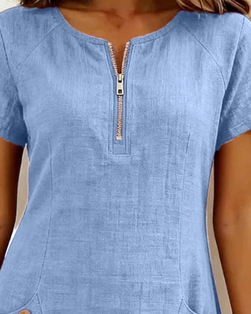 MOREAU LYON | ROBE À POCHES ZIPPÉES POUR FEMMES