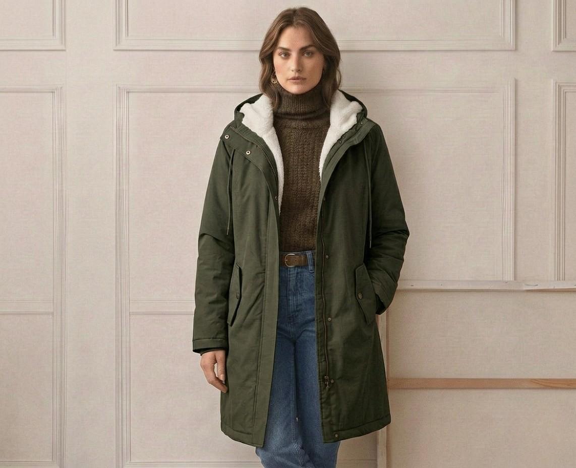 MOREAU LYON | PARKA D'HIVER DOUBLÉE EN POLAIRE POUR FEMMES