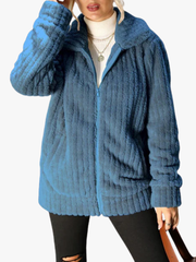 MOREAU LYON | MANTEAU EN PELUCHE POUR FEMMES