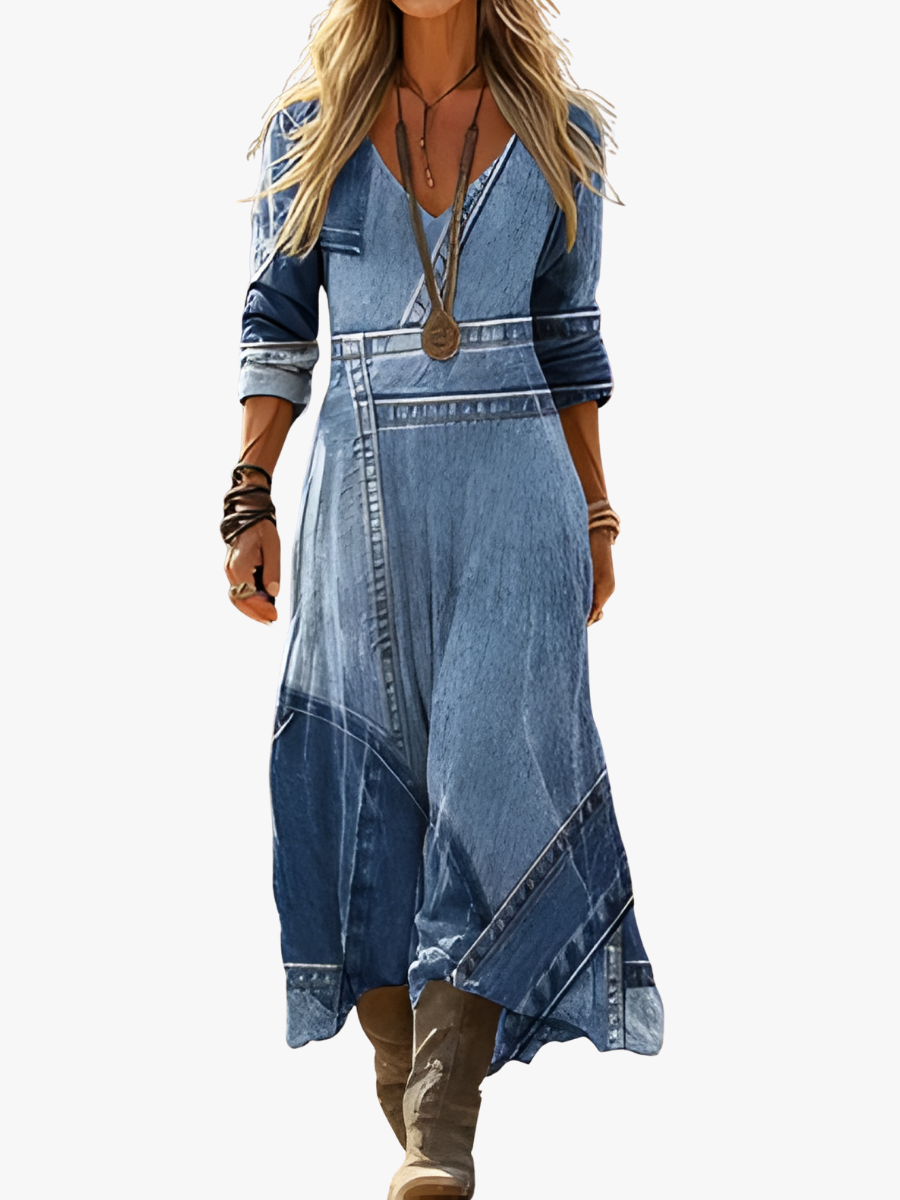 MOREAU LYON | ROBE MANCHES LONGUES POUR FEMMES