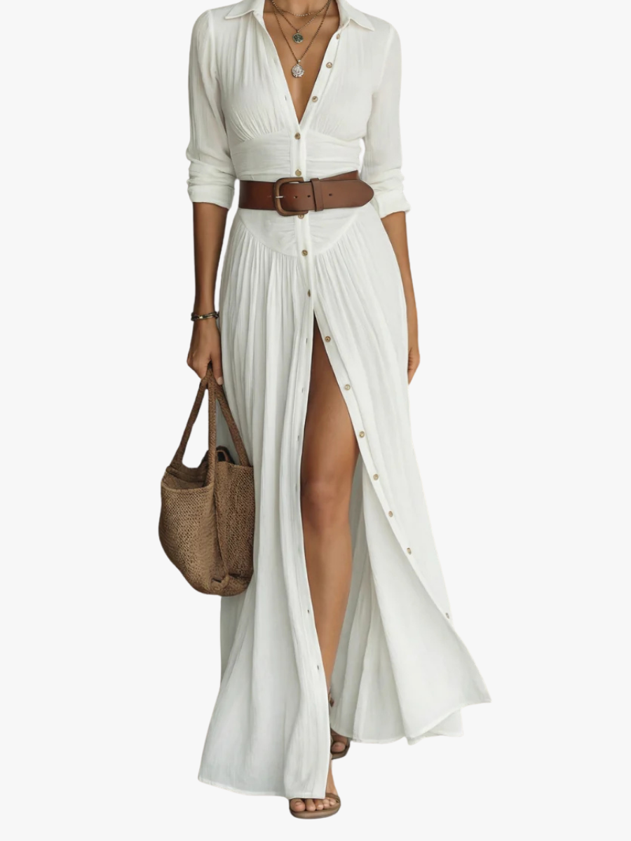 MOREAU LYON | ROBE MAXI ÉLÉGANTE POUR FEMME