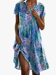 MOREAU LYON | ROBE IMPRIMÉ FLEURI POUR FEMME