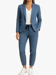 MOREAU LYON | ENSEMBLE COORDONNE BLAZER ET JOGGER SMART CLASSIC POUR FEMME