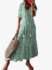 MOREAU LYON | ROBE MIDI BOHO POUR FEMMES