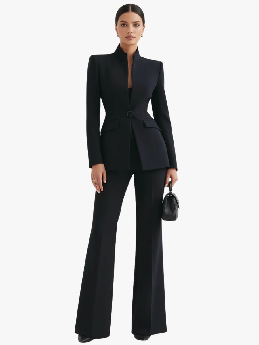 MOREAU LYON | ENSEMBLE DE COSTUME FORMEL CHIC EN DEUX PIÈCES POUR FEMMES