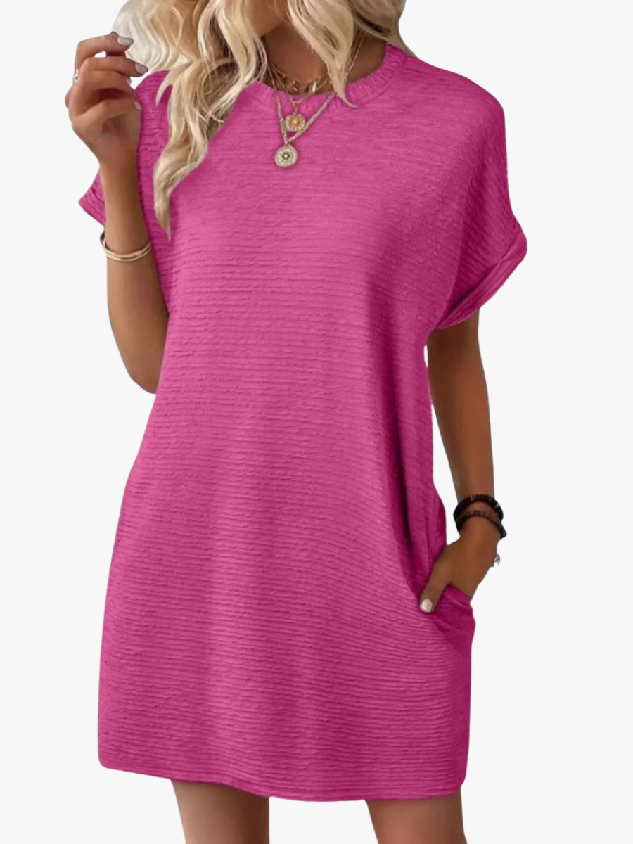 MOREAU LYON | ROBE À COL ROND POUR FEMMES