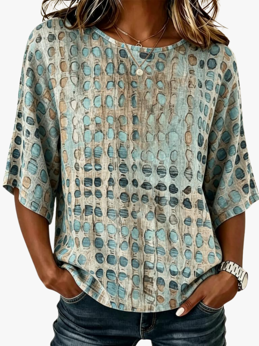 MOREAU LYON | BLOUSE IMPRIMÉE CHIC POUR FEMMES