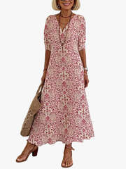 MOREAU LYON | ROBE MAXI BOHO POUR FEMMES