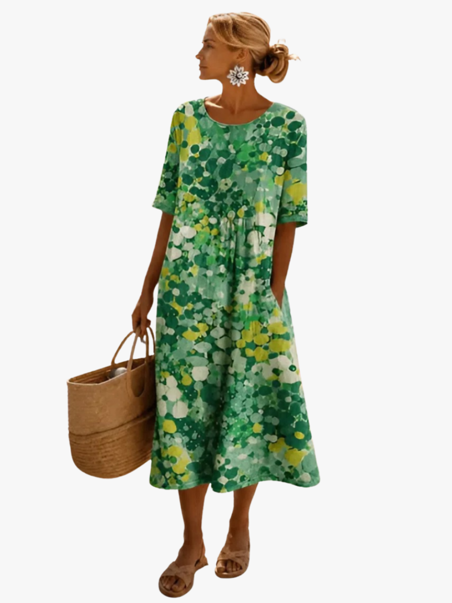 MOREAU LYON | ROBE FLORALE CHIC POUR FEMMES