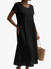MOREAU LYON | ROBE BRODÉE POUR FEMME