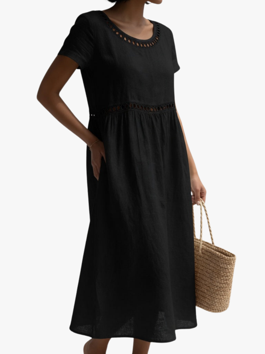 MOREAU LYON | ROBE BRODÉE POUR FEMME