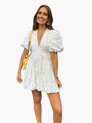 MOREAU LYON | ROBE À VOLANTS POUR FEMMES