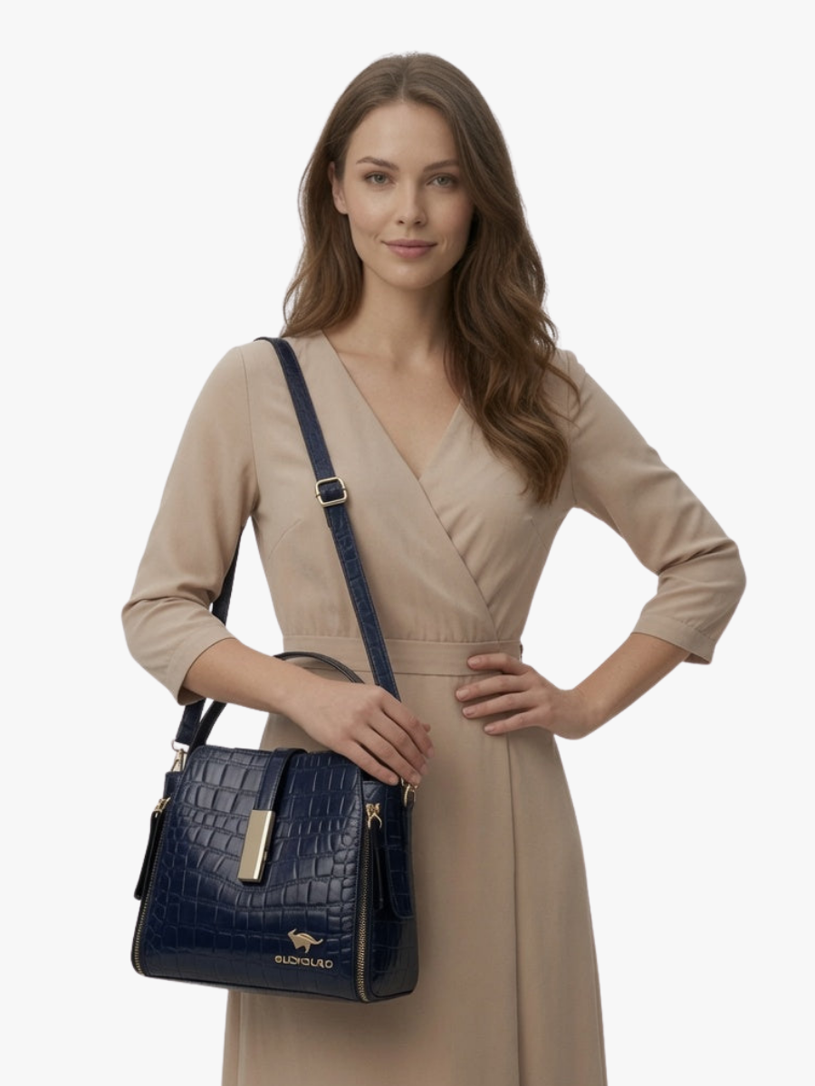 MOREAU LYON | SAC À MOTIF CROCODILE POUR FEMMES