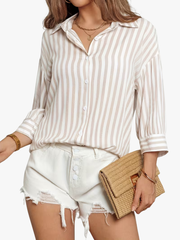 MOREAU LYON | CHEMISE RAYÉE POUR FEMME