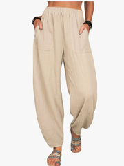 MOREAU LYON | PANTALONS DRAPÉS QUOTIDIENS POUR FEMMES