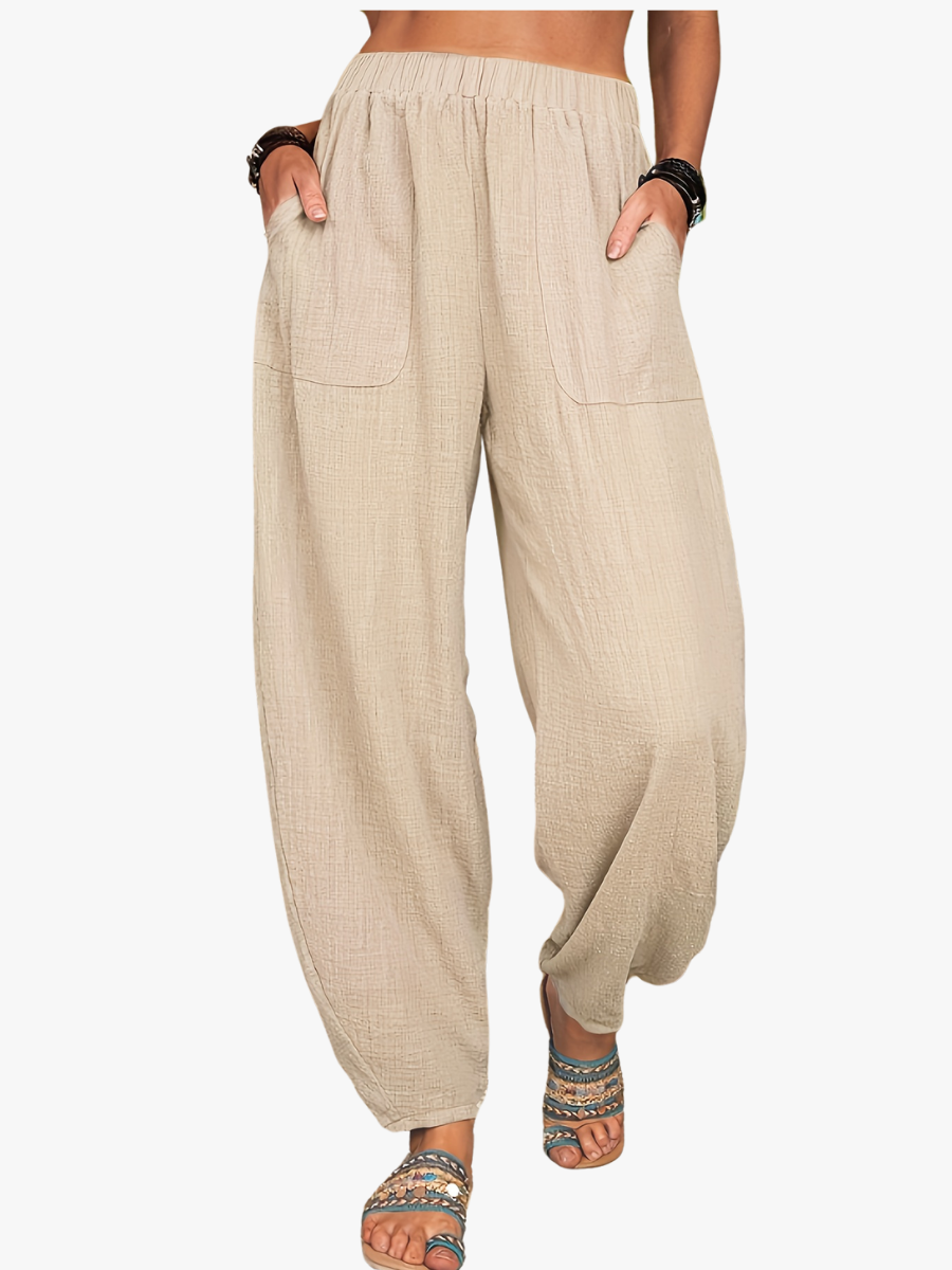MOREAU LYON | PANTALONS DRAPÉS QUOTIDIENS POUR FEMMES