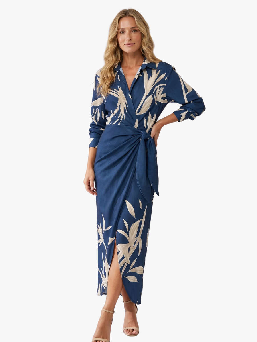 MOREAU LYON | ROBE MAXI MODERNE POUR FEMMES