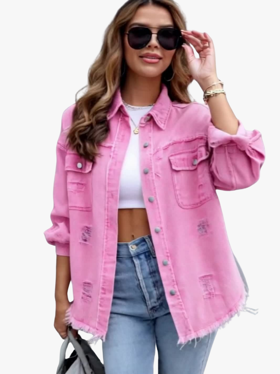 MOREAU LYON | GILET EN DENIM POUR FEMMES