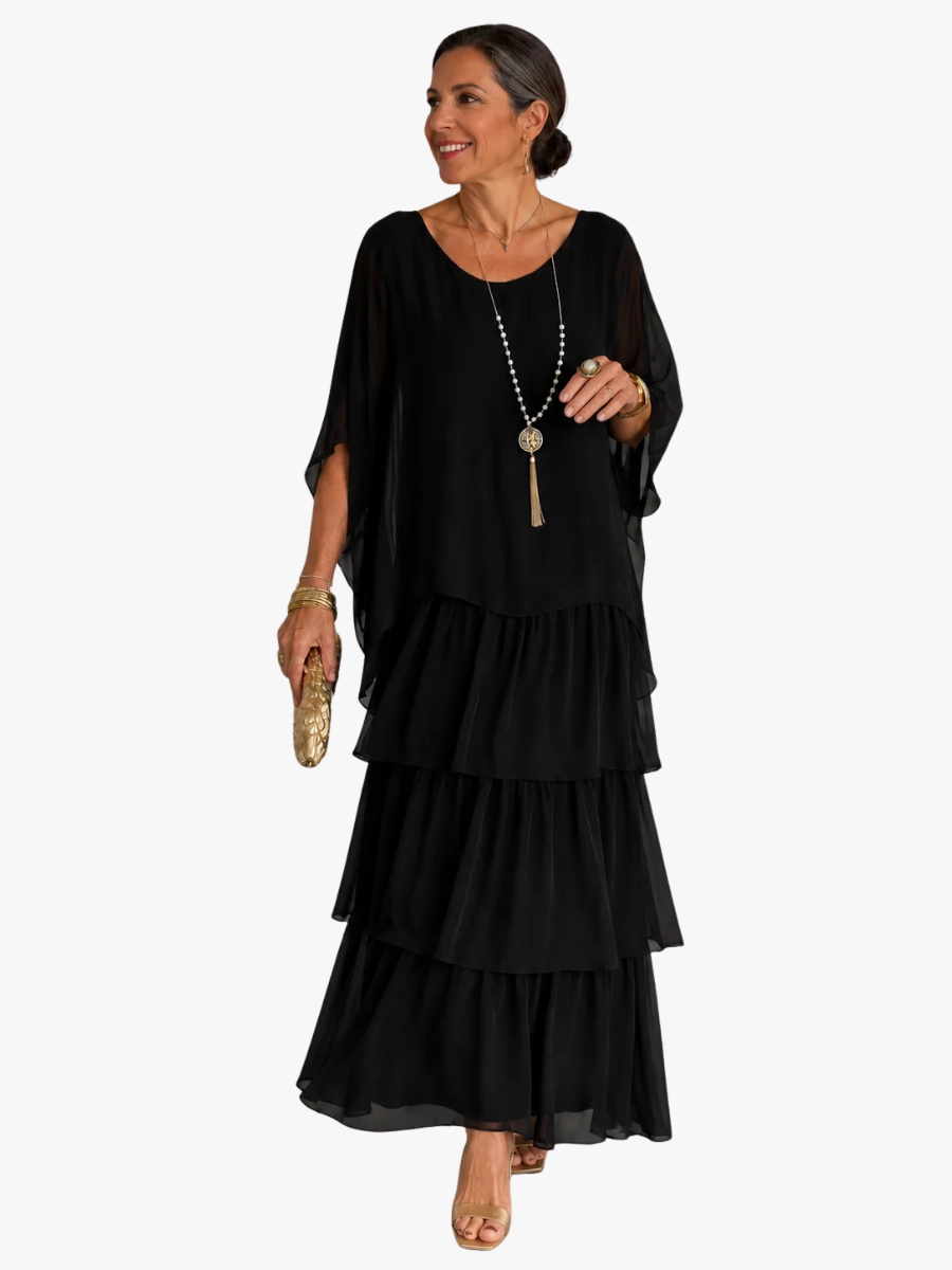 MOREAU LYON | ROBE ÉLÉGANTE À COUCHE POUR FEMMES