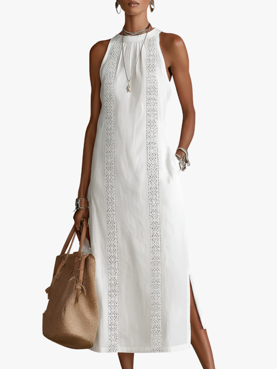 MOREAU LYON | ROBE MIDI EN DENTELLE POUR FEMMES