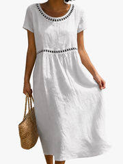 MOREAU LYON | ROBE MODERNE BRODÉE POUR FEMMES
