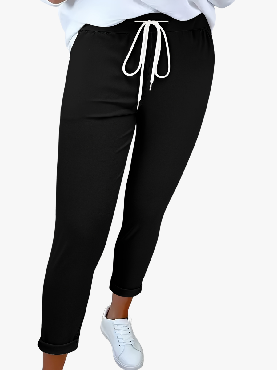 MOREAU LYON | PANTALON SLIM À CORDON POUR FEMMES