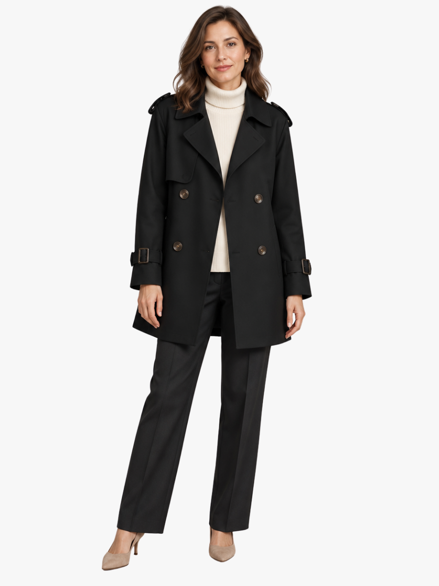 MOREAU LYON | TRANCHÉE MANTEAU CLASSIQUE POUR FEMMES