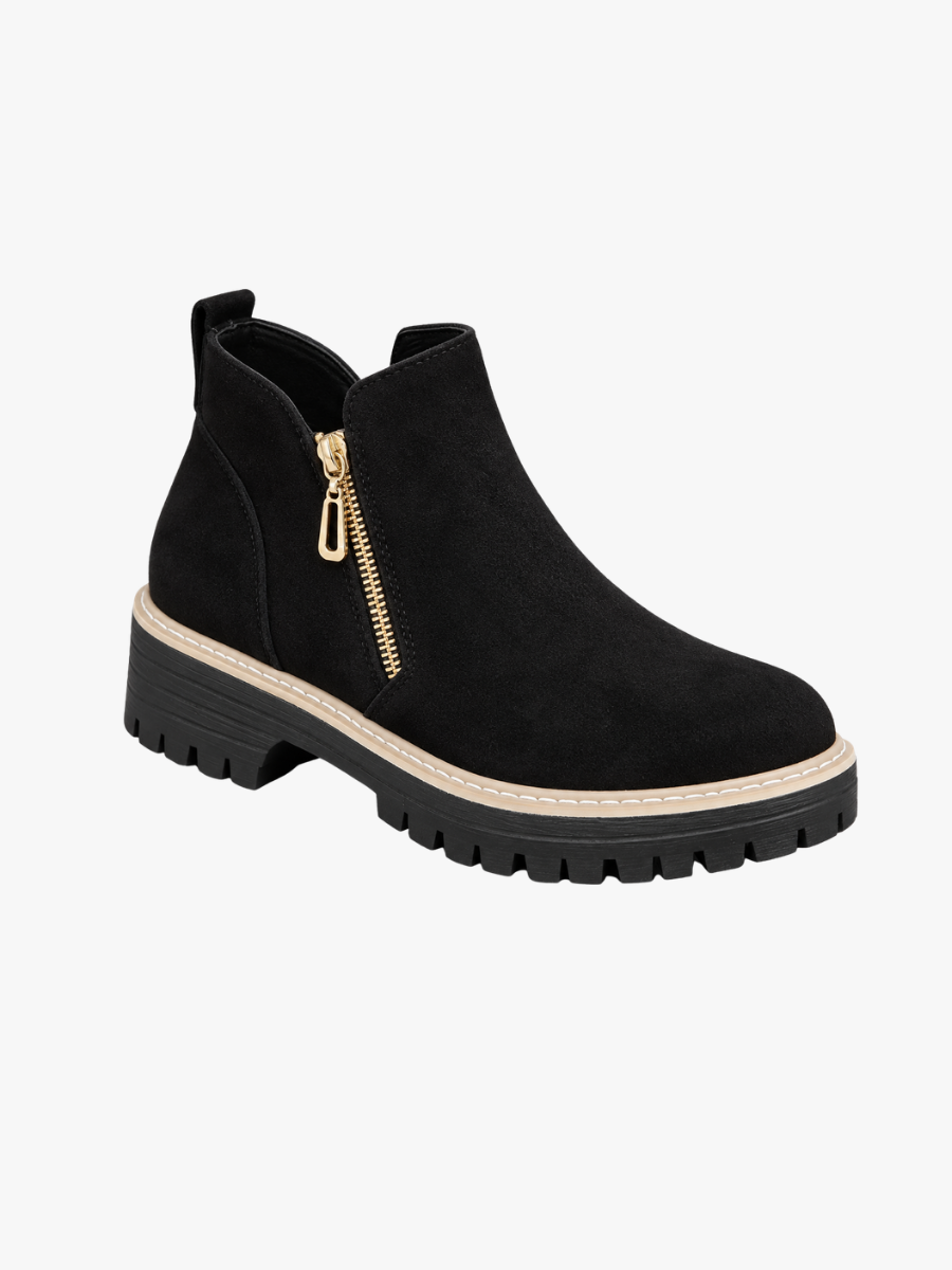 MOREAU LYON | BOTTINES À DOUBLE ZIP POUR FEMMES