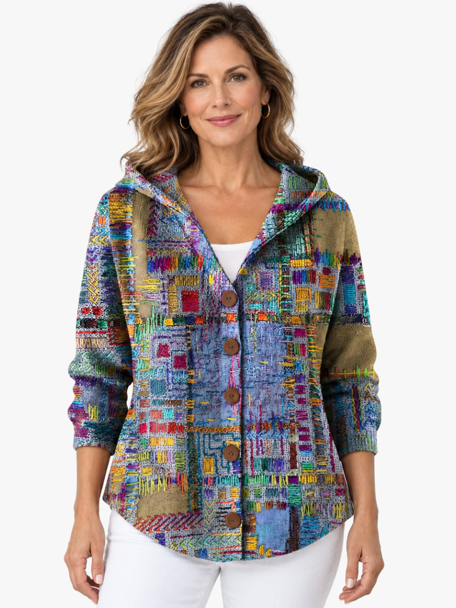 MOREAU LYON | VESTE EN À CAPUCHE POUR FEMMES