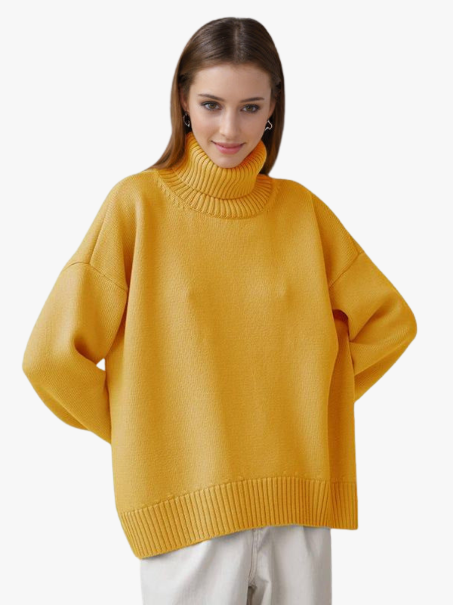 MOREAU LYON | PULL COL ROULÉ INTEMPOREL POUR FEMMES