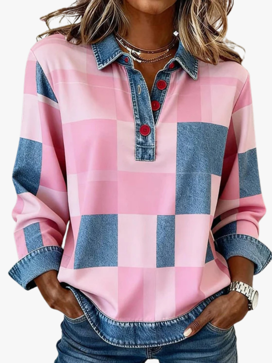 MOREAU LYON | CHEMISE À CARREAUX POUR FEMME