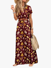 MOREAU LYON | ROBE IMPRIMÉE POUR FEMMES