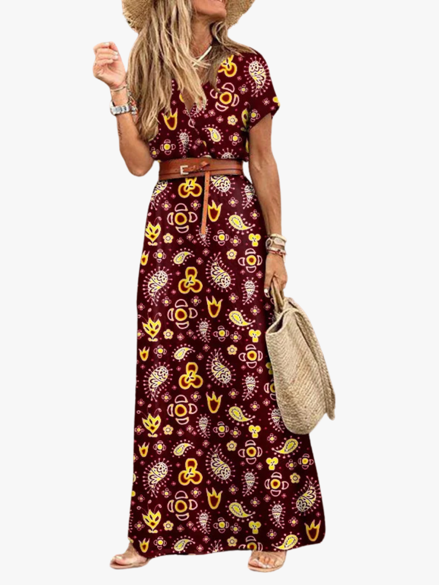 MOREAU LYON | ROBE IMPRIMÉE POUR FEMMES