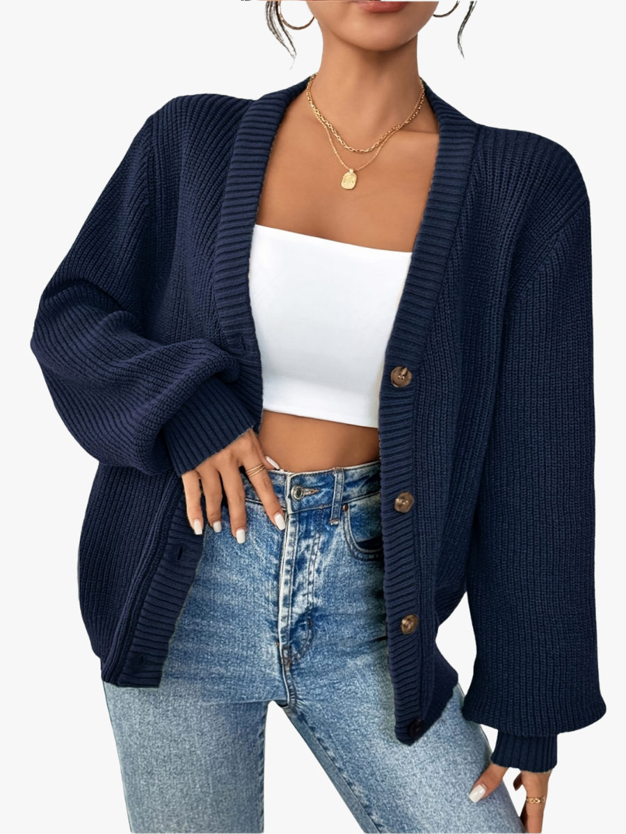 MOREAU LYON | GILET À COL EN V BOUTONNÉ POUR FEMMES