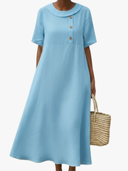 MOREAU LYON | ROBE BOUTONNÉE QUOTIDIENNE POUR FEMMES