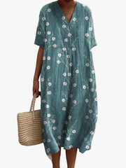 MOREAU LYON | ROBE D’ÉTÉ FLORALE POUR FEMMES