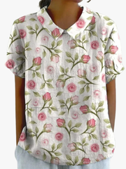 MOREAU LYON | CHEMISE FLORALE PRINTEMPS POUR FEMMES