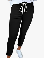 MOREAU LYON | PANTALONS MODERNES À CORDON DE SERRAGE POUR FEMMES