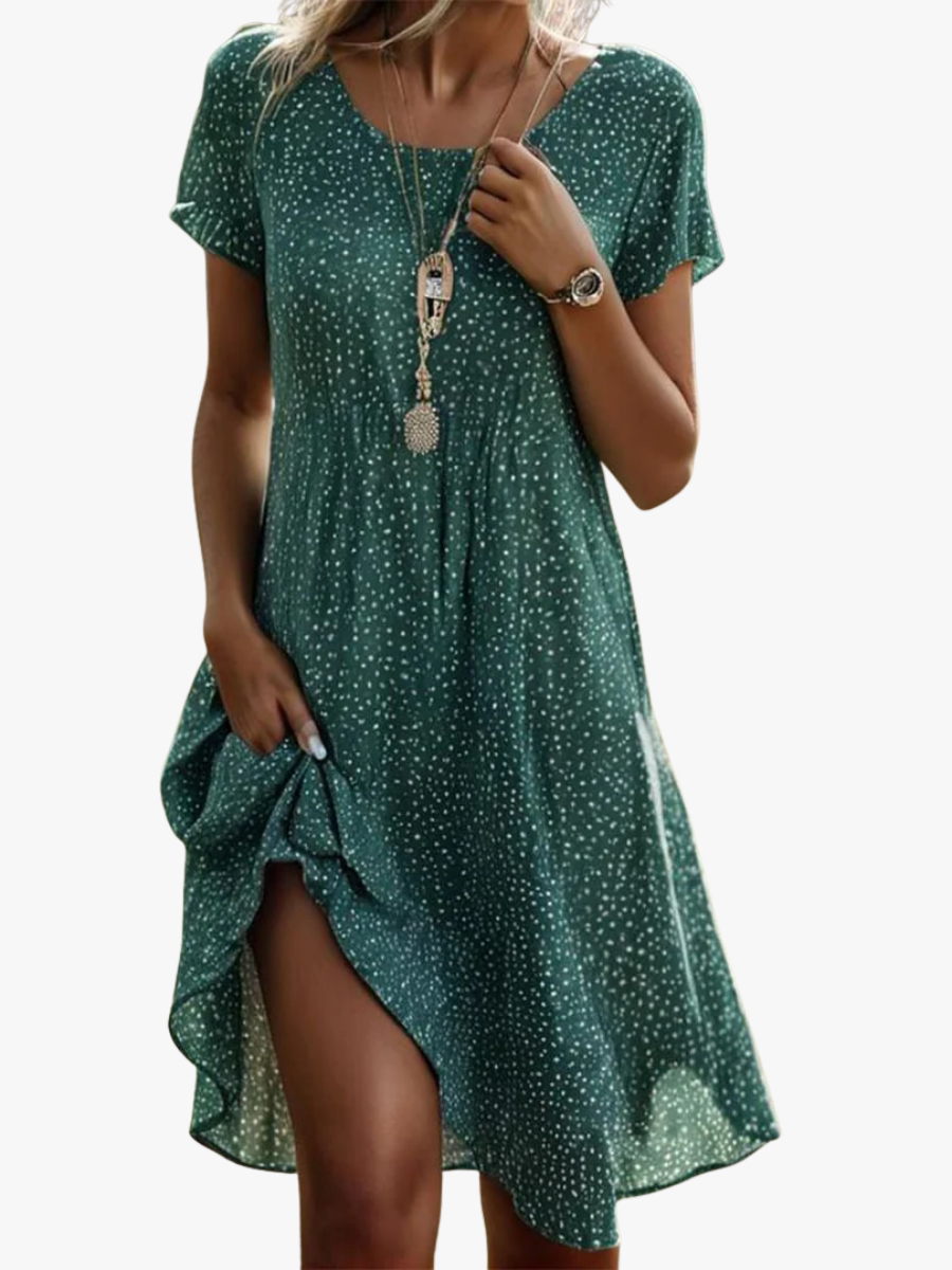MOREAU LYON | ROBE MIDI D'ÉTÉ POUR FEMMES