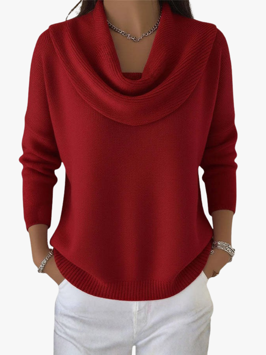 MOREAU LYON | PULL À COL GRACIEUX POUR FEMMES