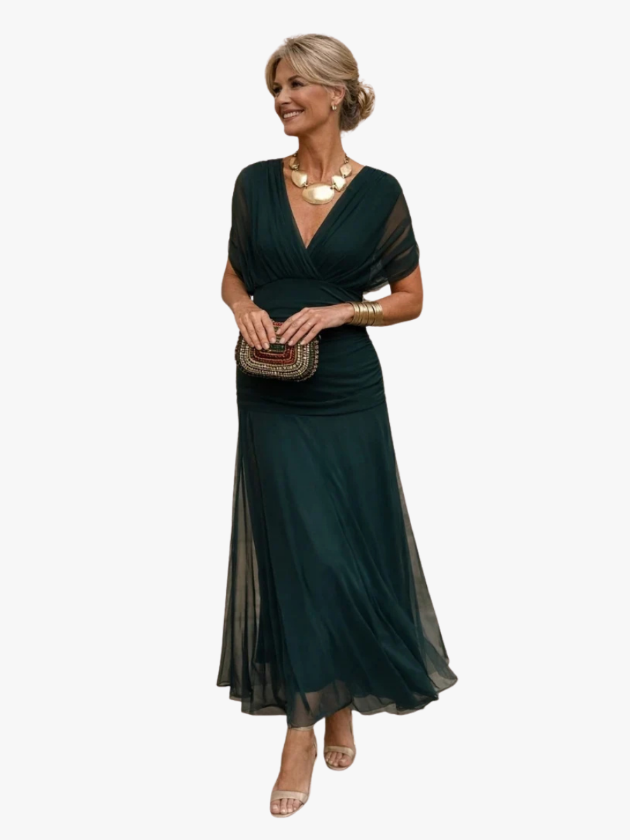 MOREAU LYON | ROBE PLISSÉE FLUIDE POUR FEMMES