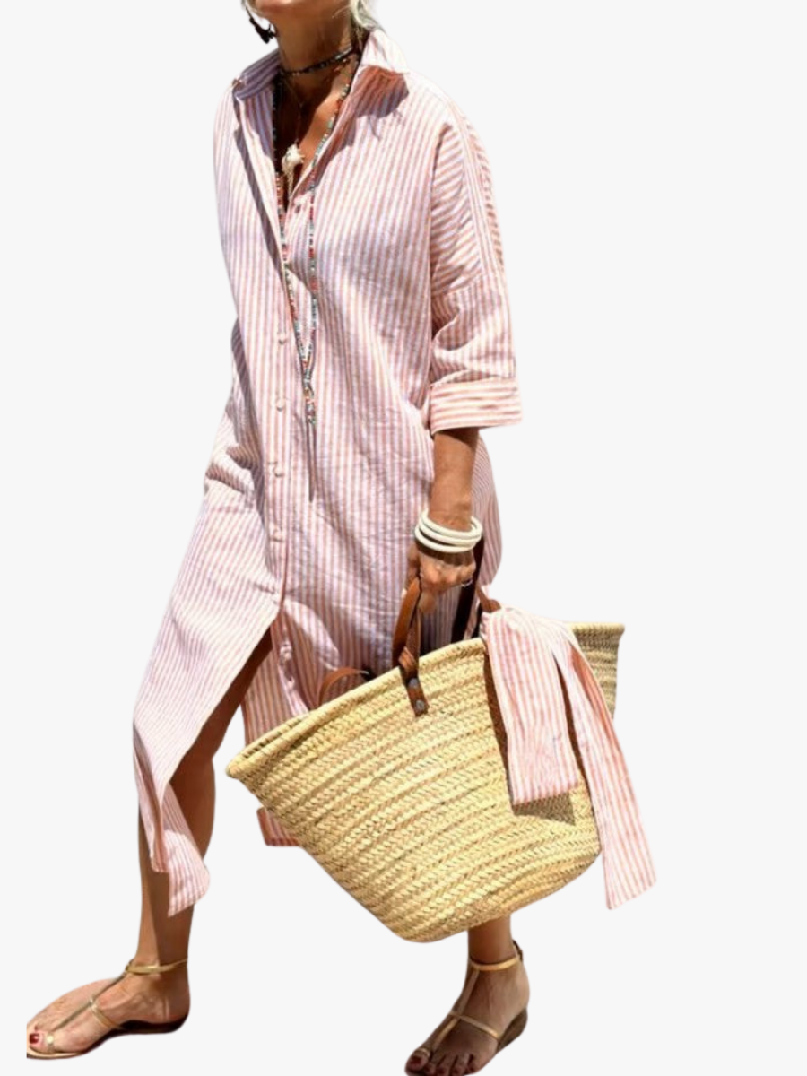 MOREAU LYON | ROBE MIDI POLO POUR FEMMES