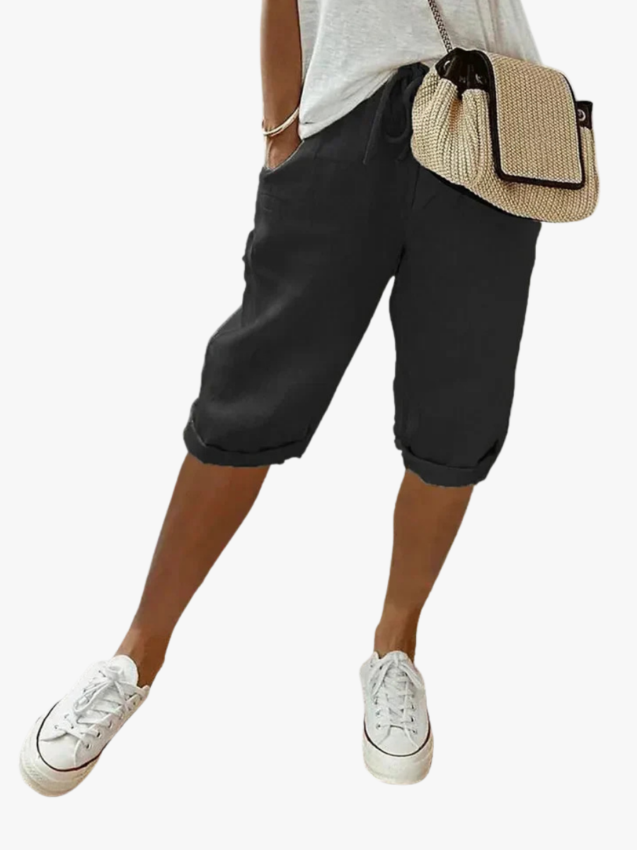 MOREAU LYON | SHORT EN COTON DE TOUS LES JOURS POUR FEMME