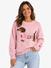 MOREAU LYON | PULL EN MAILLE TECKEL POUR FEMMES