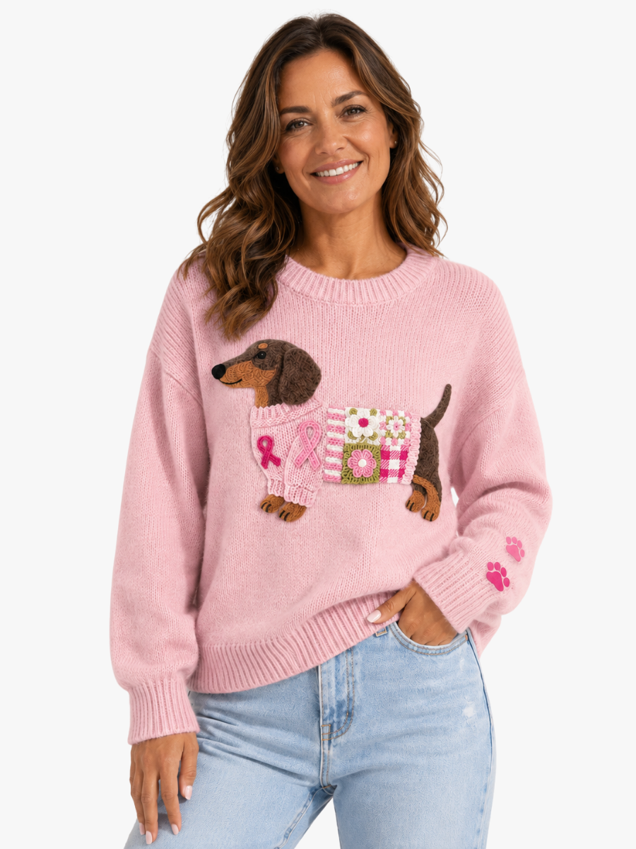 MOREAU LYON | PULL EN MAILLE TECKEL POUR FEMMES