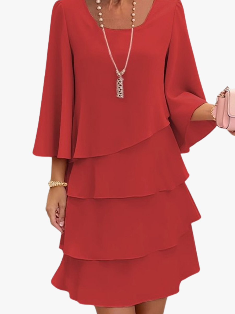 MOREAU LYON | ROBE COL CARRÉ POUR FEMME