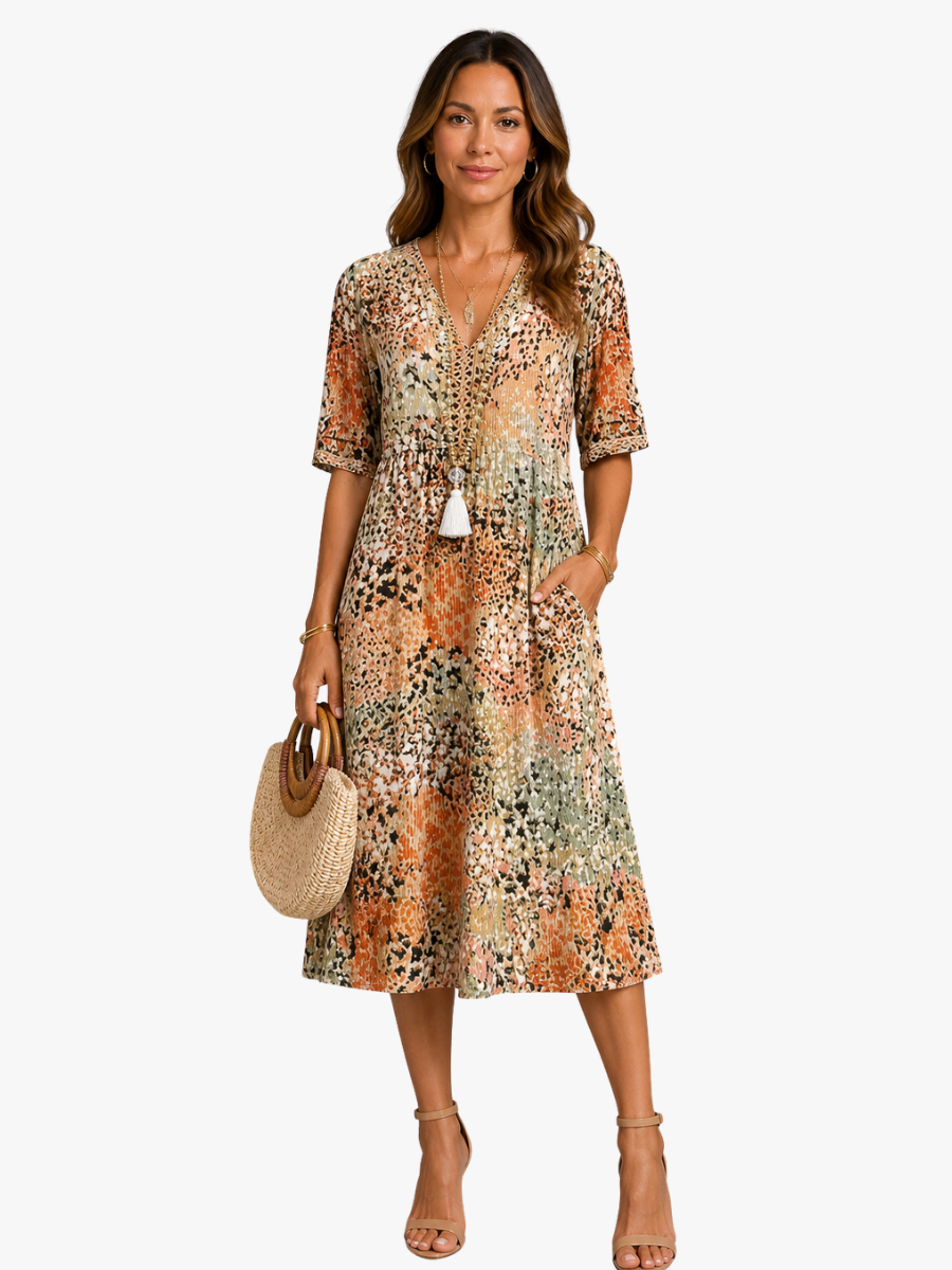 MOREAU LYON | ROBE MIDI CHIC POUR FEMMES