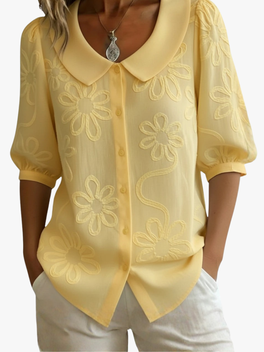 MOREAU LYON | BLOUSE D'ÉTÉ FLEURIE POUR FEMME